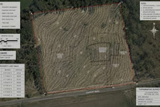create topographic contour lines and site plans in civil 3d