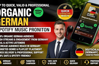 promote your spotify streams with targeted german music promotion