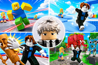 create a professional roblox thumbnail for your game
