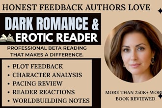 beta read romance fantasy romantasy erotic dark romance novel