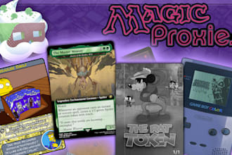 design trading card game, mtg custom cards, custom tokens