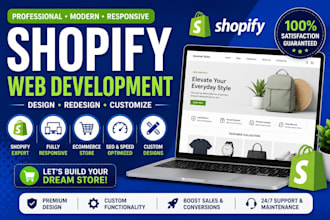 be your shopify liquid developer and customize your shopify store