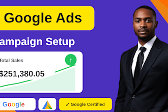do ads setup and manage your google ads adword campaigns,  or audit sem