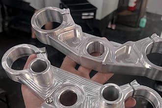 cnc machine custom precision metal parts, prototypes and components