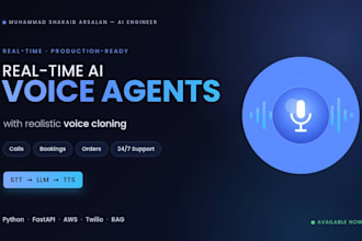 build a realtime ai voice agent with voice cloning for calls