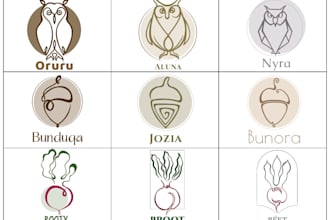 create a unique brand logo for your business