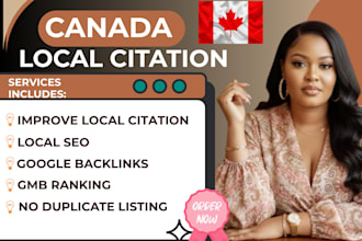 do high da canada local citations for local SEO and gmb ranking