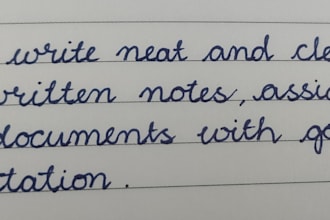 make realistic handwritten notes