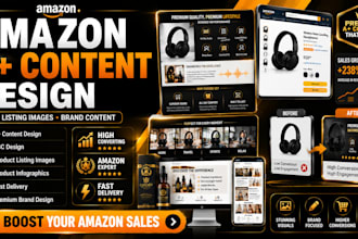 design amazon a plus content ebc and listing images