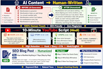 humanize ai content SEO articles youtub