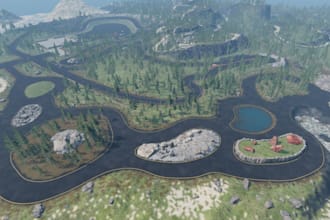 create beamng mods, beamng tracks and custom maps