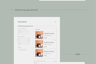 design a modern website and ecommerce UI UX in figma