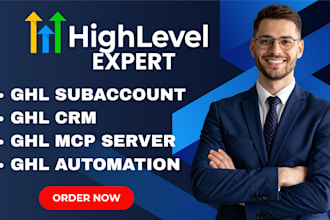 setup your ghl subaccount, ghl CRM, ghl mcp server, ghl automation, ghl ai agent