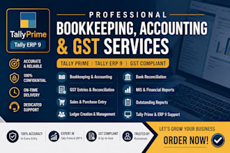 do accounting in tally prime and erp 9 and advance excel