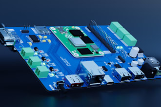 create raspberry pi hat, pcb design, schematic and pcb layout