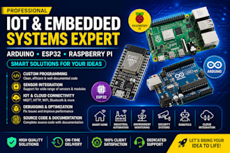 develop professional raspberry pi, iot, python and automation projects