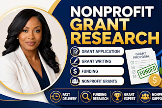 nonprofit grant proposal grant application grant research