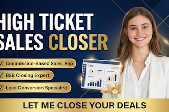 generate b2b leads as your expert sdr client acquisition sales representative