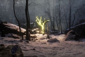 do 3d game environment, level design, unreal engine, UI, UX, game world map