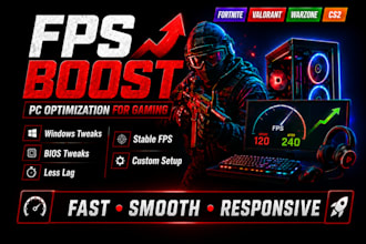 optimize your windows PC for gaming and better performance