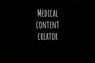 write accurate medical, pharma, and dermatology blog post