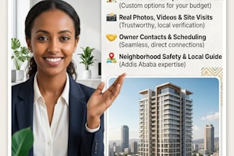 be your local property finder and real estate assistant in addis ababa