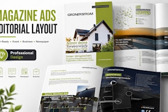 design print ready event business editorial magazine ads newspaper layout ad