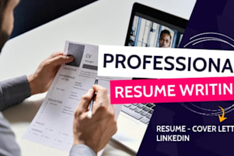 rewrite, edit and design a professional ats resume or CV