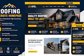 design roofing website roofing company website roofing contractor website