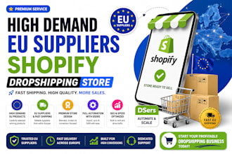eu supplier shopify germany dropshipping store setup shopify sales dropshipping