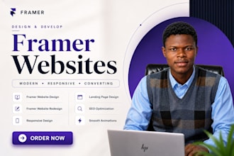 framer website design framer website develop framer website landing page framer