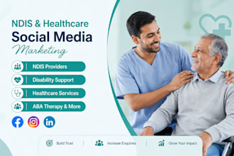 do social media marketing for ndis, healthcare and disability services