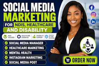 do social media marketing for ndis, healthcare and disability