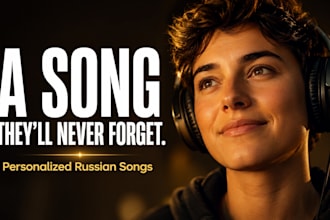 write a personalized russian birthday song