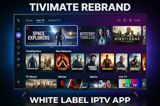 rebrand tivimate iptv player into a premium white label streaming app