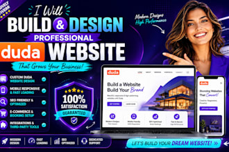 do duda website design, duda website redesign duda bug fix and duda maintenance