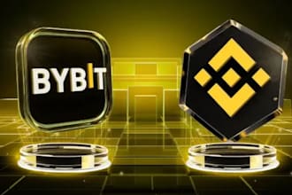 create a custom trading bot on binance, bybit etc