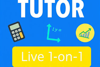 expert math tutor for algebra calculus trigonometry help