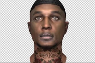 design high quality custom fivem peds, unique face peds, and tattoos