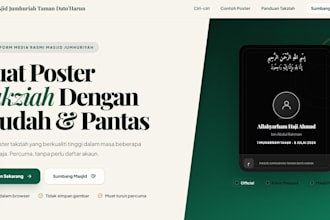 provide a website or system services