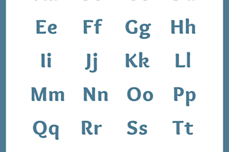 design kids alphabet worksheets flashcards and posters