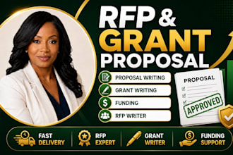 rfp writer proposal writing grant proposal grant writing