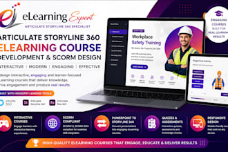 articulate storyline 360 elearning course development and scorm design