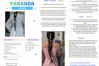 create a custom crochet pattern