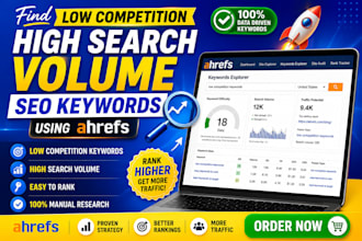 find low competition high search volume SEO keywords