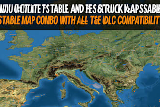 create a stable ets2 and ats map combo with all dlc compatibility