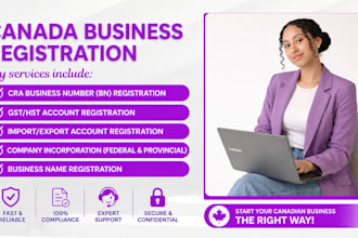 register canada cra business number, gst hst import export company incorporation