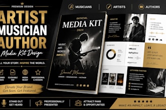 one sheet epk band music epk artist presskit music design artist epk press flyer
