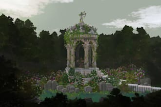 build a custom minecraft spawn, lobby, map, or structure for your server