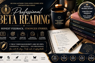 beta read your grimdark cozy mystery thriller fantasy manuscript reader feedback